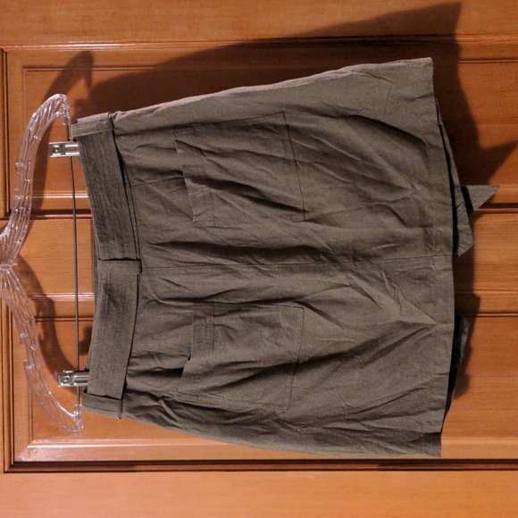 Madewell Faux Wrap Skirt - Picture 2 of 5